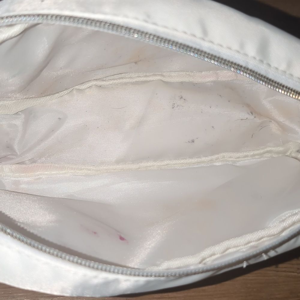 White with Rainbow GLAM Patches MakeUp Bag‎ - Picture 7 of 7